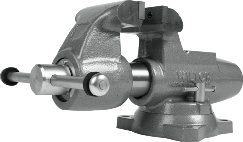 Wilton Machinist 5" Jaw Round Channel Vise with Swivel Base (500S)