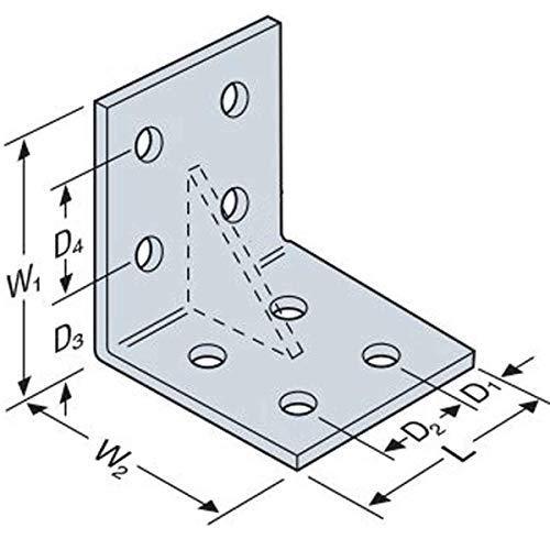 Simpson HL57G 5 X 7 Heavy L-Shaped Angle w/Gusset