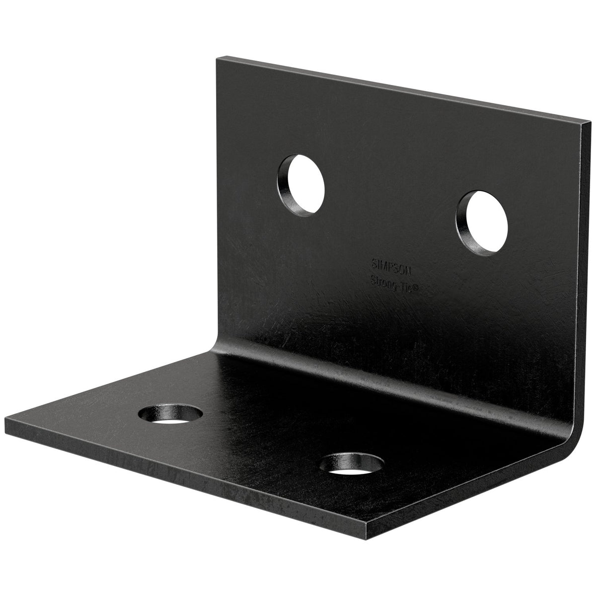 Simpson HL46PC 4 x 6 Black Ornamental Heavy L-Shaped Angle