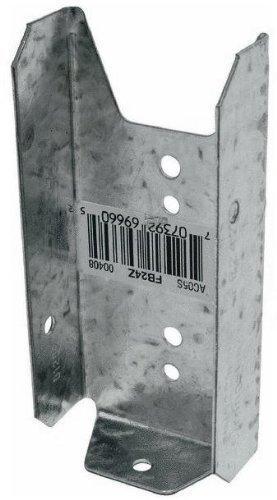 Simpson FB24Z 2x4 Fence Bracket - ZMAX Finish