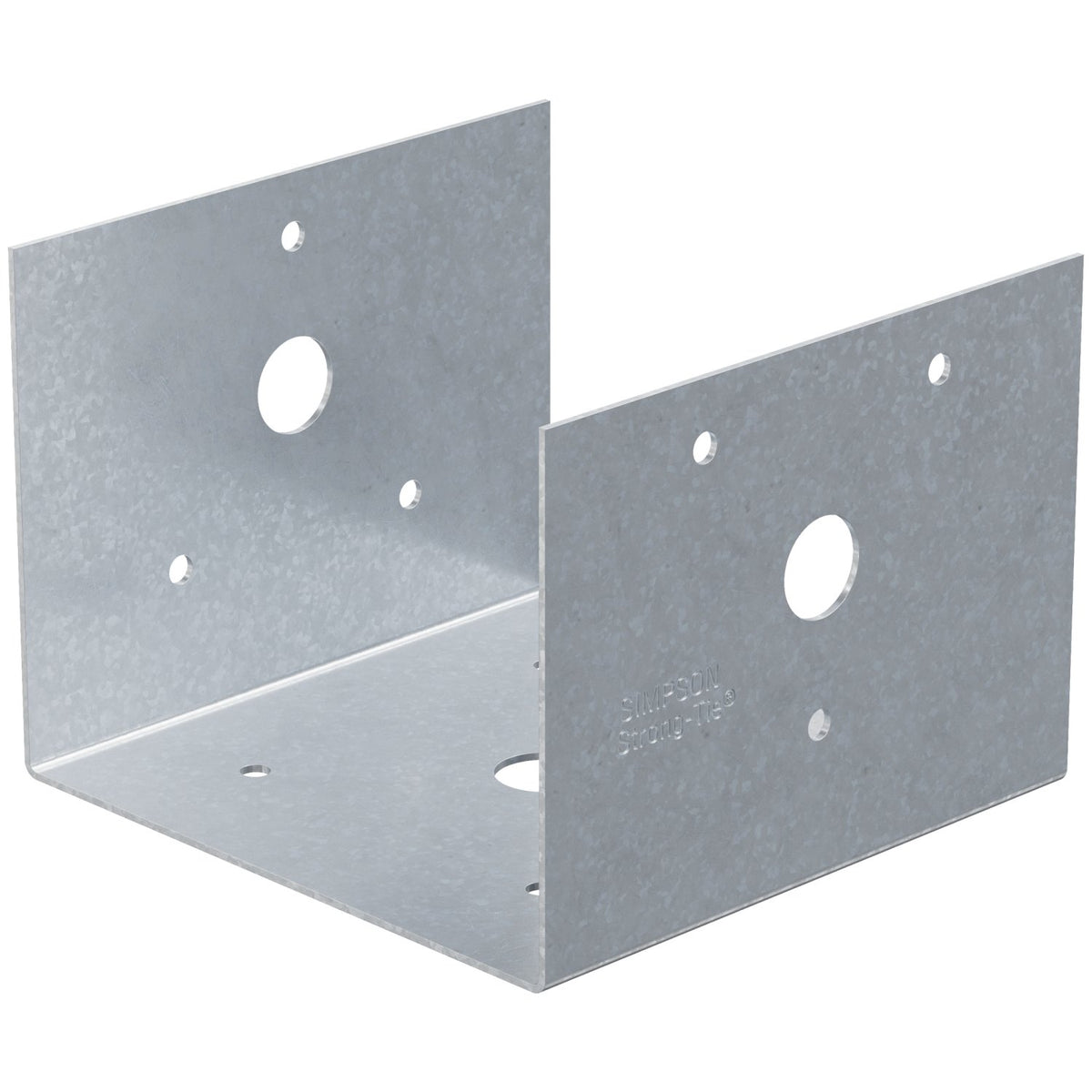 Simpson BC40R Rough Cut 4x Post Half Base - G90 Galvanized