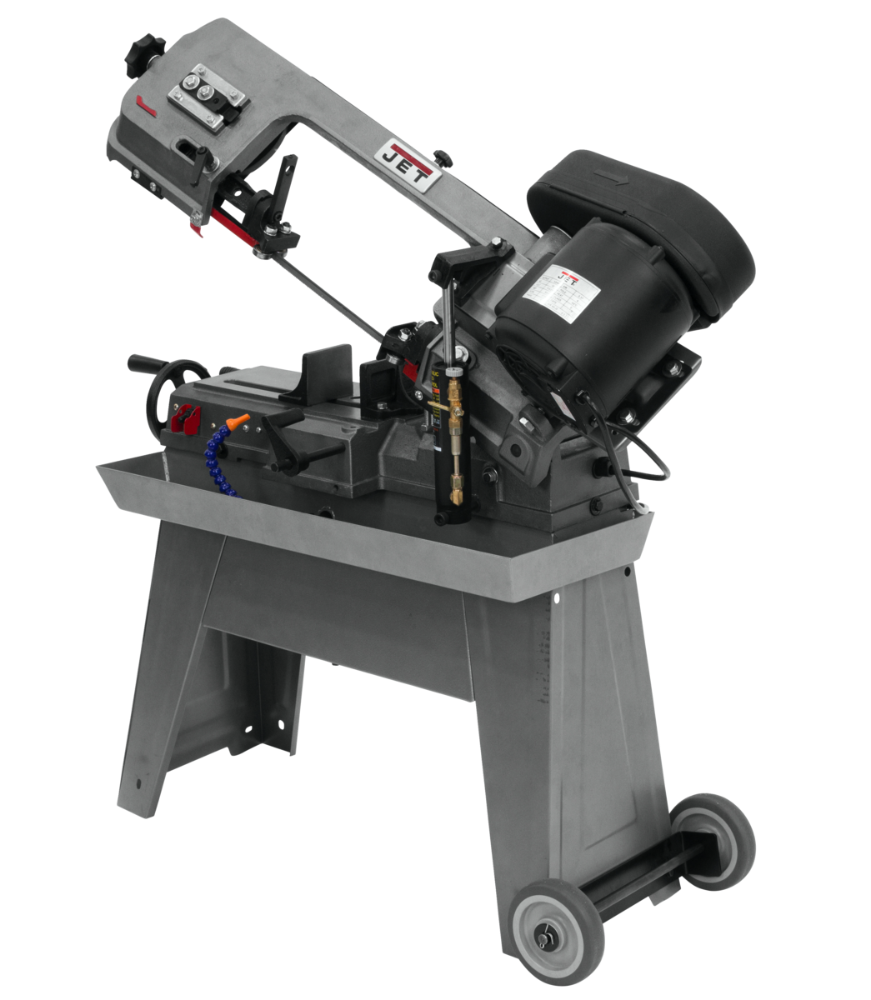 414461, J-3130, 5" x 8" Horizontal Bandsaw 115V 1Ph,  5" x 8" Capacity Bandsaw, 115V,  1Ph, Jet, Metalworking, Sawing, Horizontal / Vertical Bandsaws