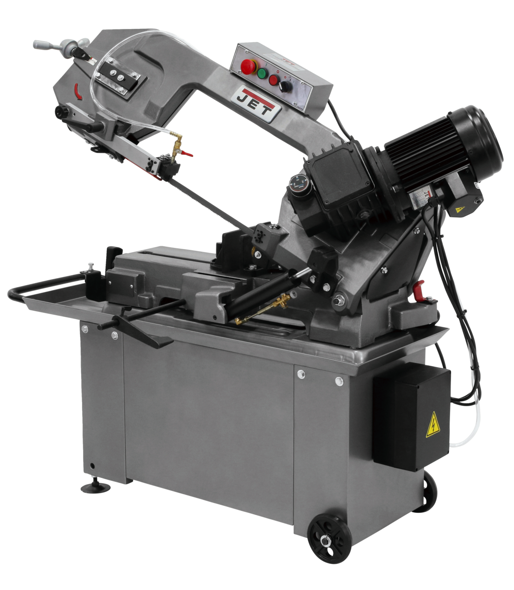 414466, HBS-814GH, HBS-814GH, 8" x 14" Geared Head Horizontal Bandsaw 1HP, 1Ph, Jet, Metalworking, Sawing, Horizontal Bandsaws