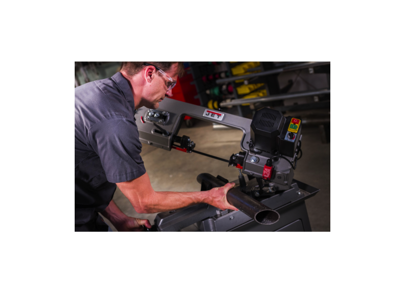 JET HBS-56MVS Variable Speed, Mitering 5" x 6" Horizontal Bandsaw .5HP 115V