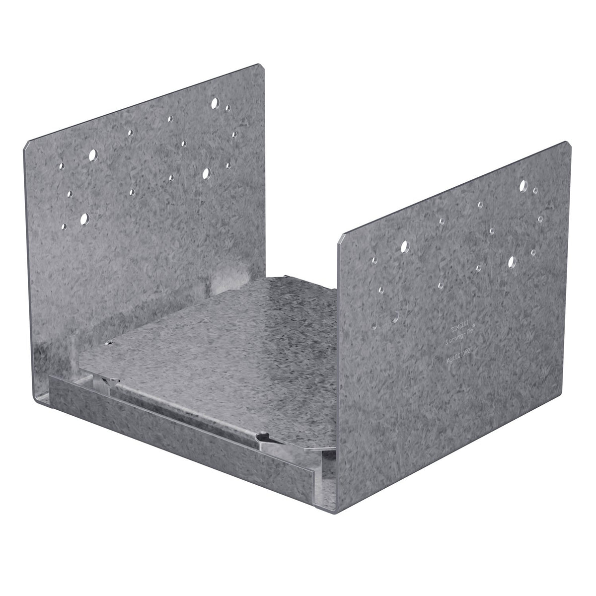 Simpson ABU1010RZ Rough Adjustable Post Base, 10-inch, 10" x 10"