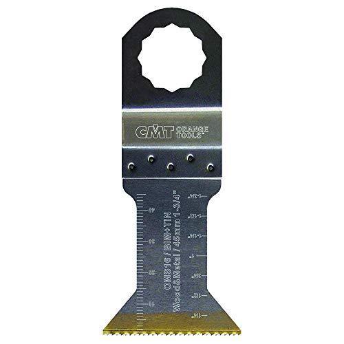 CMT OMS16-X5 1-3/4" Plunge & Flush-Cut for Wood & Metal BIM+TIN (5-Pc)