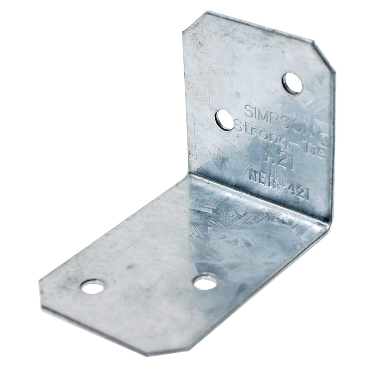 Simpson Strong-Tie A21 G90 Galvanized 2x1-1/2 Angle