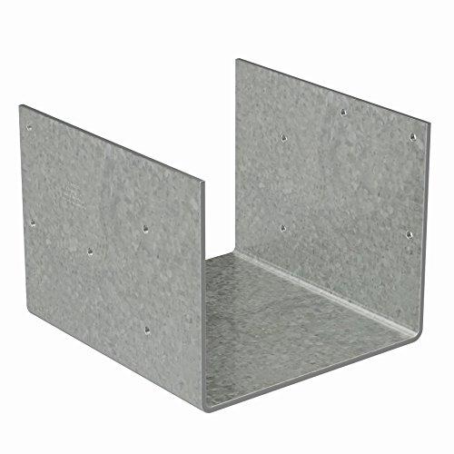 Simpson 7 1/4" Steel-Column Cap with Screws, G90 Galvanized CCOS7.25
