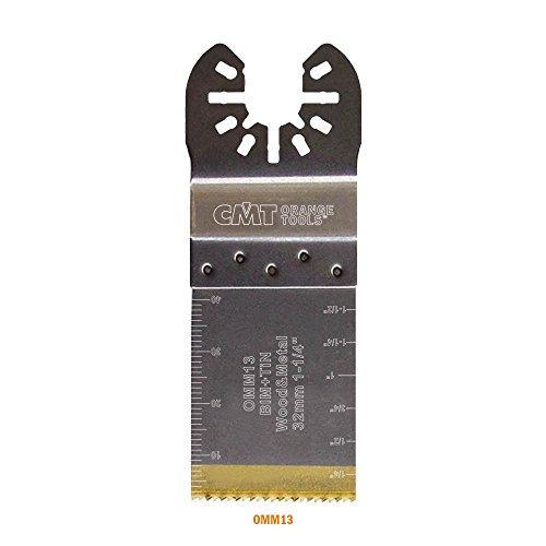 CMT OMM13 1-5/16" Plunge & Flush-Cut Blade for Wood & Metal BIM+TIN (50-Pc)