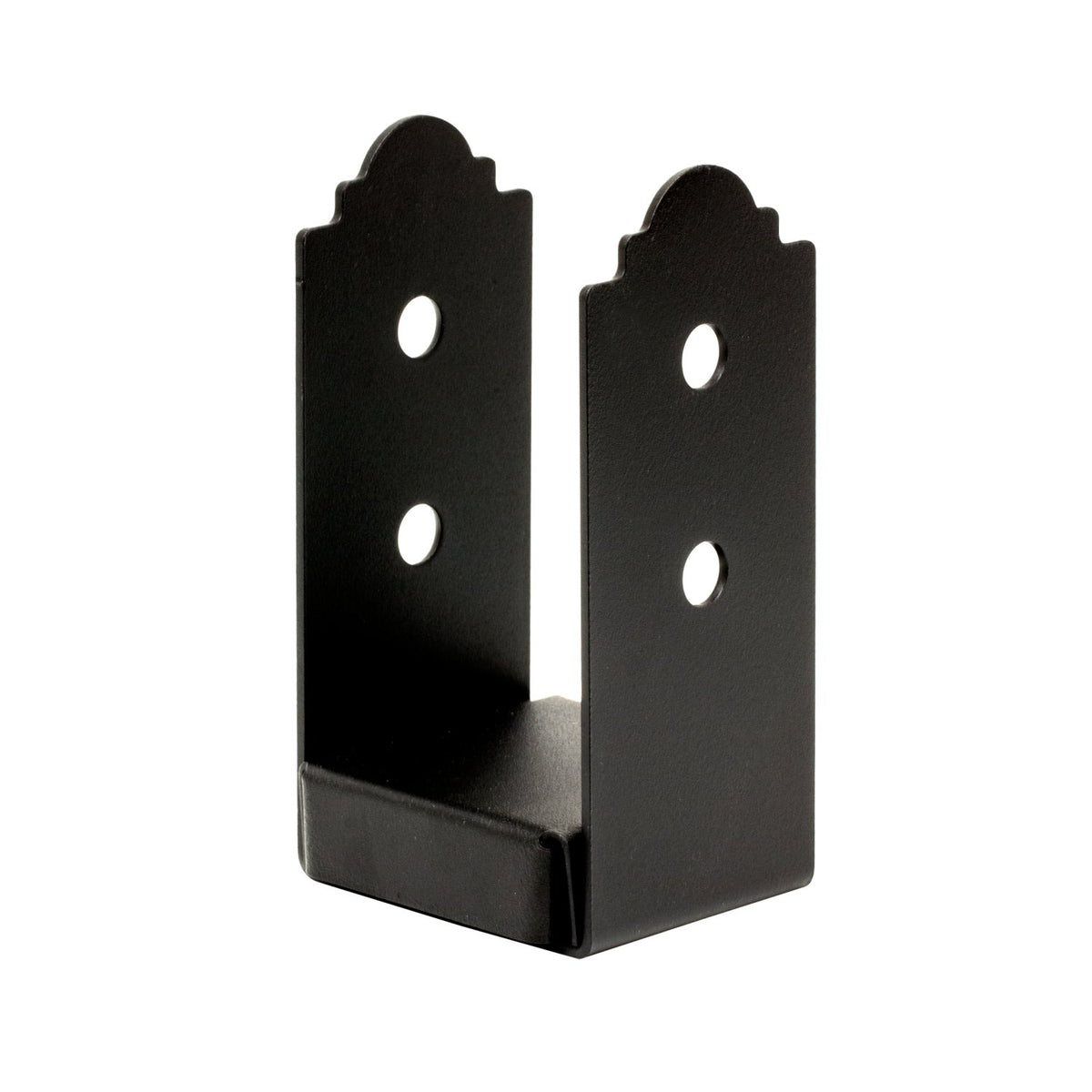 Simpson Strong-Tie Simpson Outdoor Accents APB44 4 x 4-inch ZMAX Galvanized Steel Black Powder-Coat Post Base
