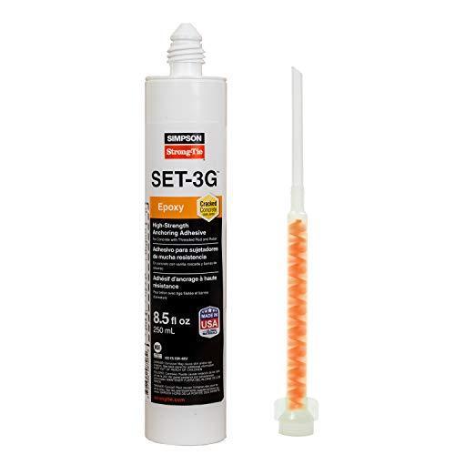 Simpson SET-3G10 (SET-XP10) High-Strength Epoxy 8.5oz w/Nozzle