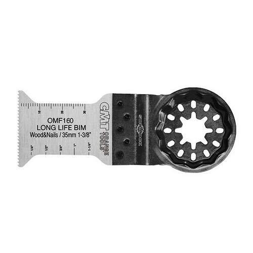 CMT OMF160-X50 1-3/8" Plunge Cut Blade for Wood & Nails BIM Starlock (50-Pc)