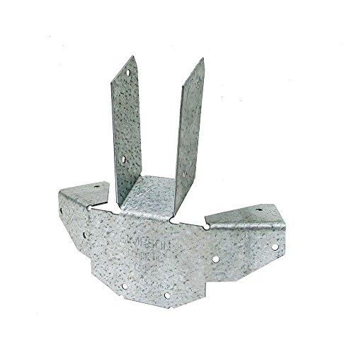Simpson GT2Z Gazebo Tie for 2x rafter, Zmax 16 Gauge