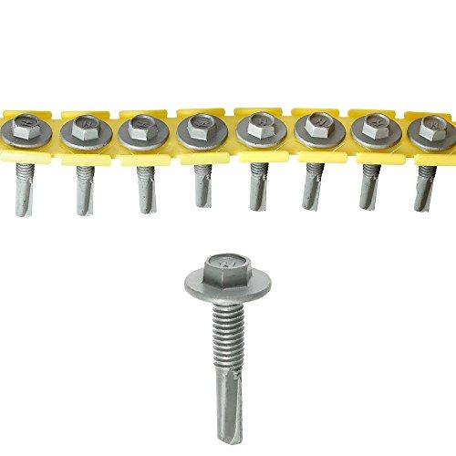 Simpson #12 x 1-1/4" Collated XL LARGE-HEAD METAL Screw