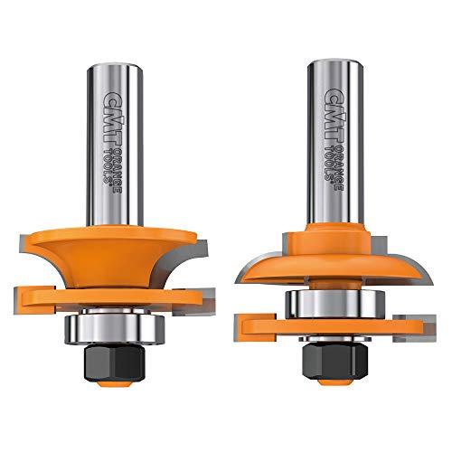 CMT 891.502.11 Rail & Stile Bit Set 1-3/4" x 2-51/64" S=1/2" (Profile B)