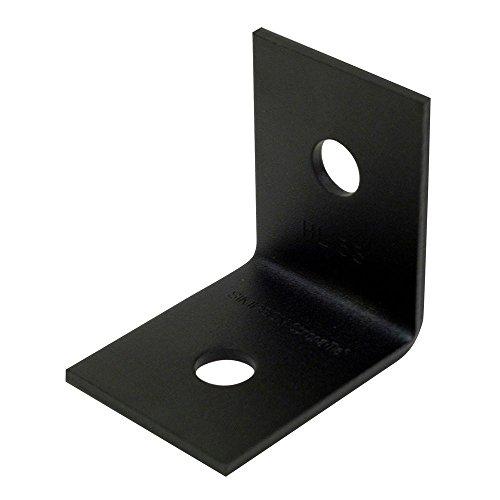 Simpson HL33PC 3 x 3 Black Ornamental Heavy L-Shaped Angle