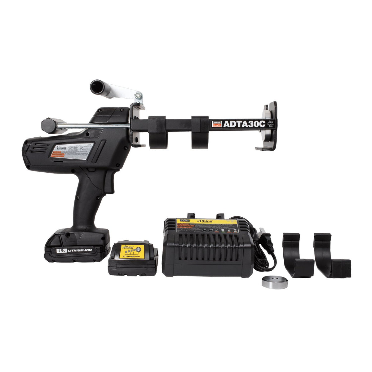 Simpson ADTA30CKT Battery-Powered Dispensing Tool and Accessories for 30 oz. Cartridges