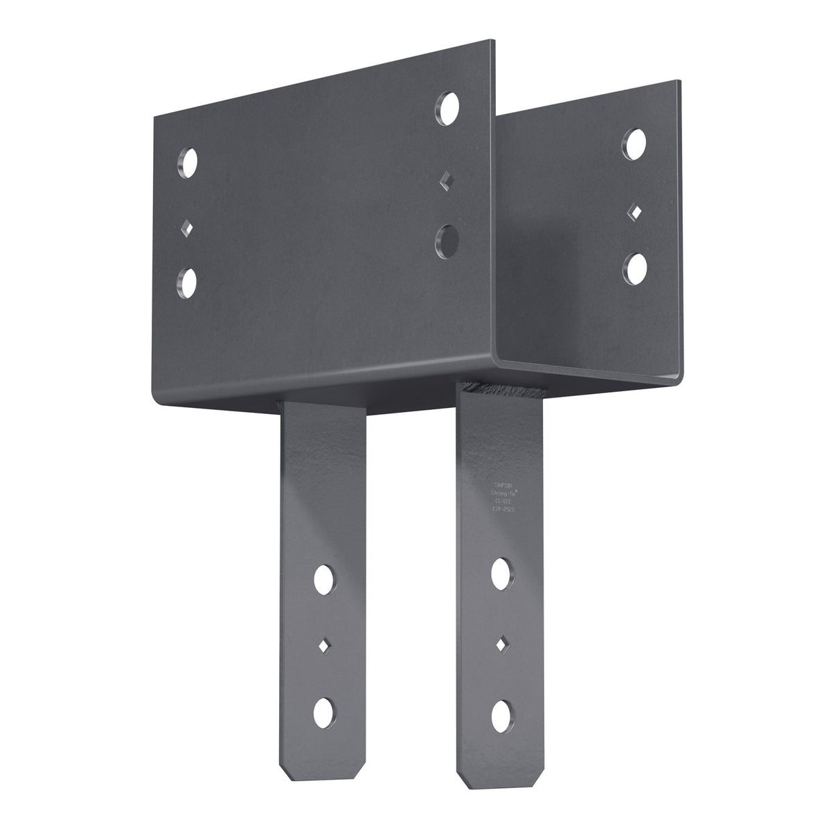 Simpson Strong-Tie CC66 7-Gauge 6x6 Column - Gray Paint Cap