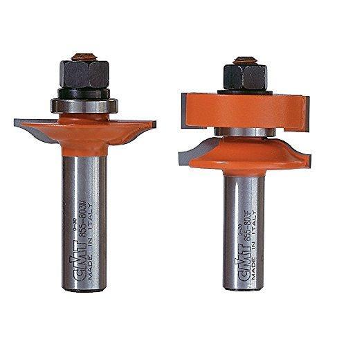 CMT 855.803.11MF Ogee Rail & Stile Set 1-5/8" x 13/16" R=5/16" S=1/2" (For 855.803)