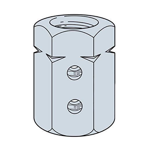 Simpson 1" High Strength Coupler Nut w/Witness Hole HSCNW1