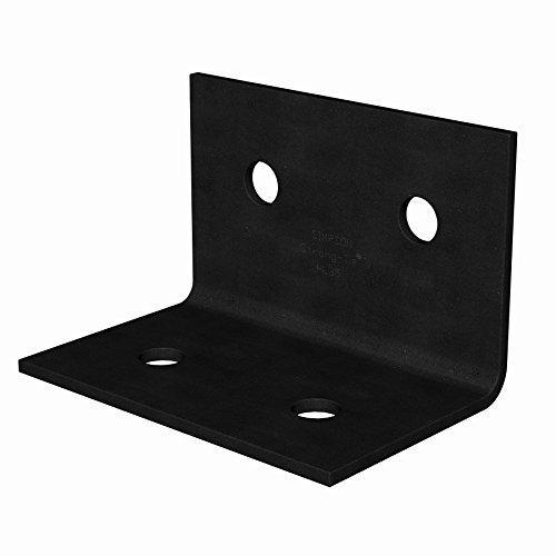 Simpson HL35PC 3 x 5 Black Ornamental Heavy L-Shaped Angle