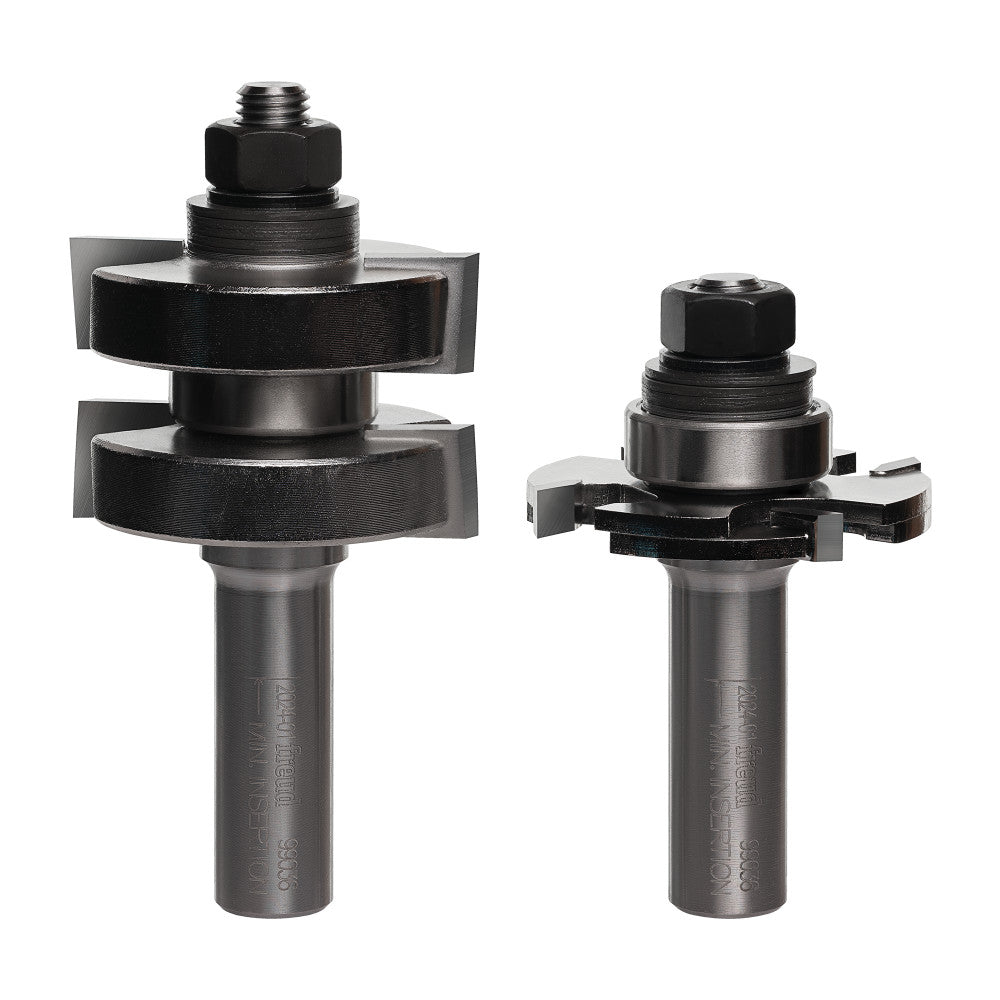Freud 1-3/4" (Dia.) Adjustable Tongue & Groove Bit Set 99-036