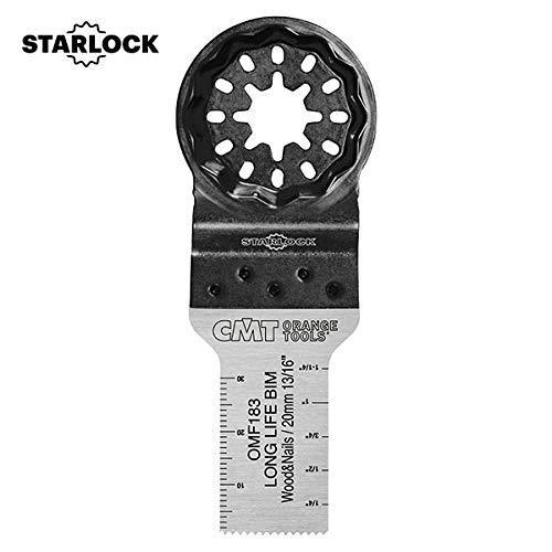 CMT OMF183-X5 13/16" Plunge Cut Blade for Wood & Nails Starlock (5-Pc)