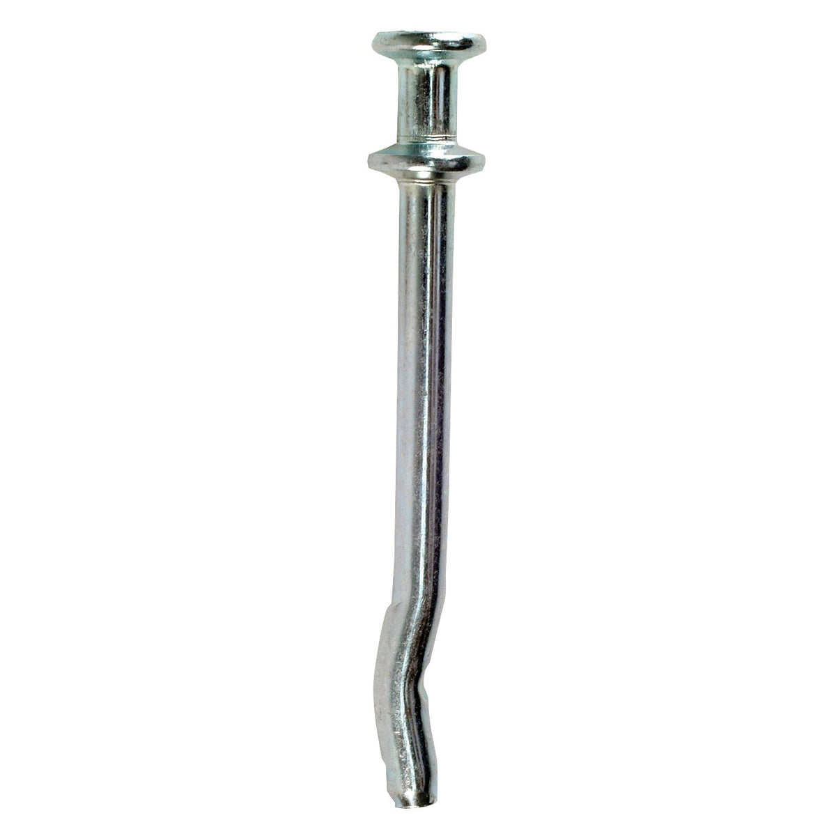  1/4 in. Duplex Head Crimp Drive Anchor, Zinc Plated / Carbon Steel