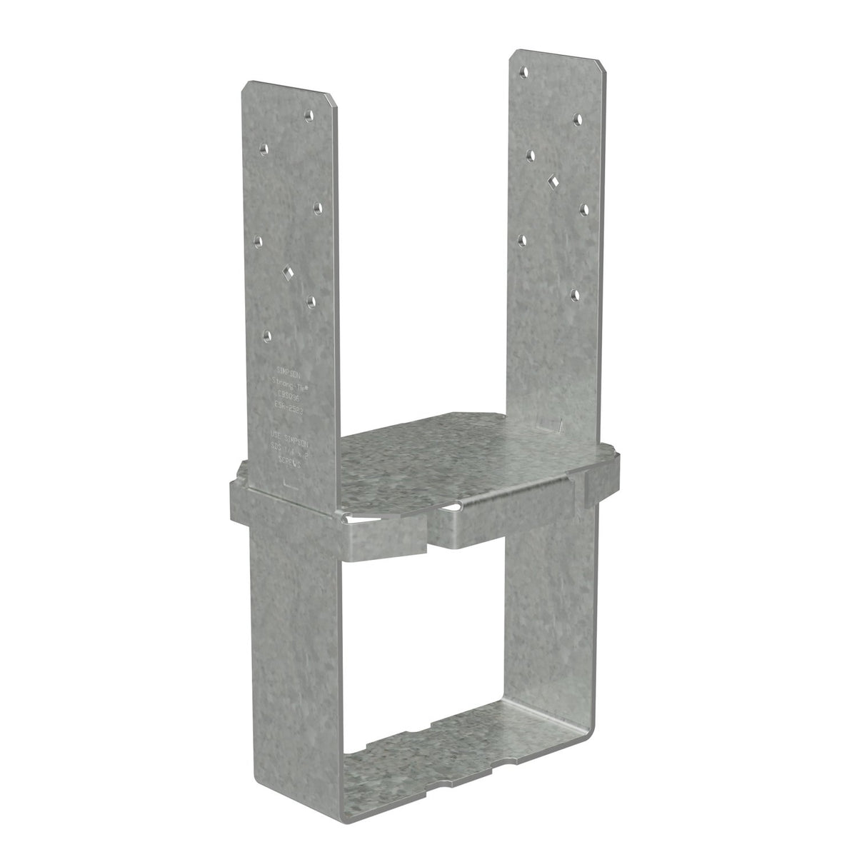 CBSQ86-SDS2 8x6 Column Base Standoff W/Screws Quick-Install