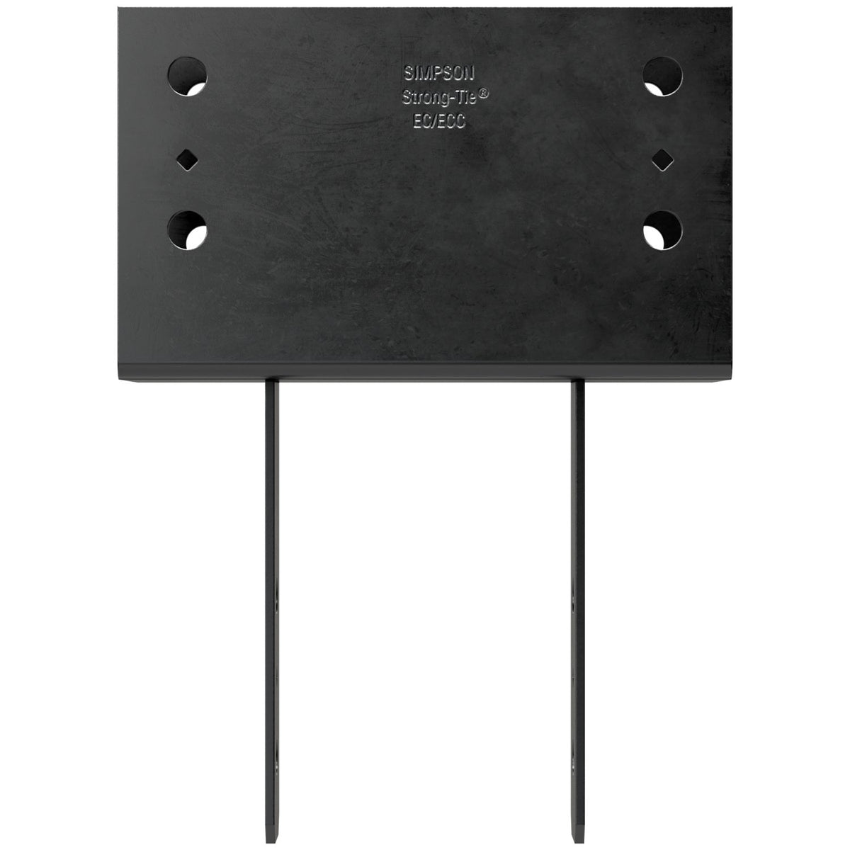 Simpson Strong-Tie CC66PC Beam, 6X Post Black Column Cap