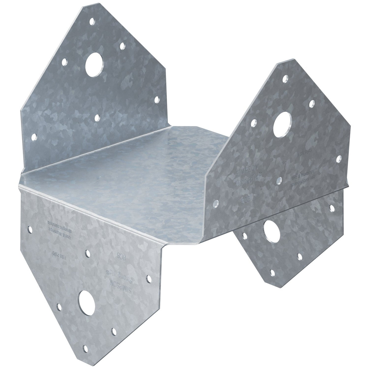 Simpson BC6 6x Post Cap, G90 Galvanized