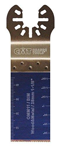 CMT OMM11-X50 1-1/8" Plunge and Flush-Cut Blade for Wood & Metal BIM (50-Pc)