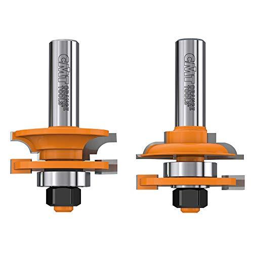 CMT 891.503.11 Rail & Stile Bit Set 1-3/4" x 2-51/64" S=1/2" (Profile C)