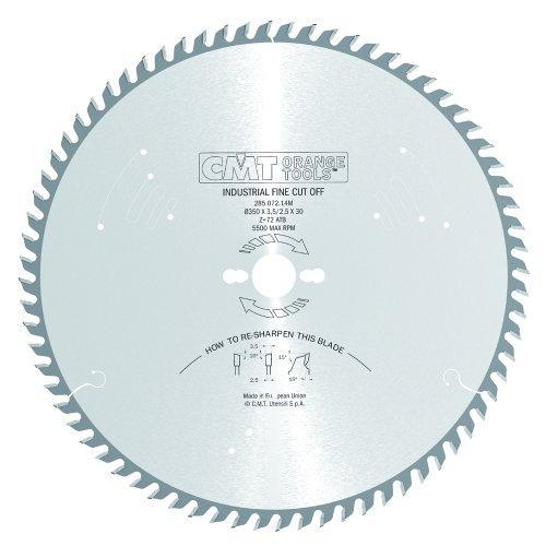 CMT 285.072.14M Industrial Heavy-Duty Fine Cut-Off Saw Blade 350x72x3.5x30mm