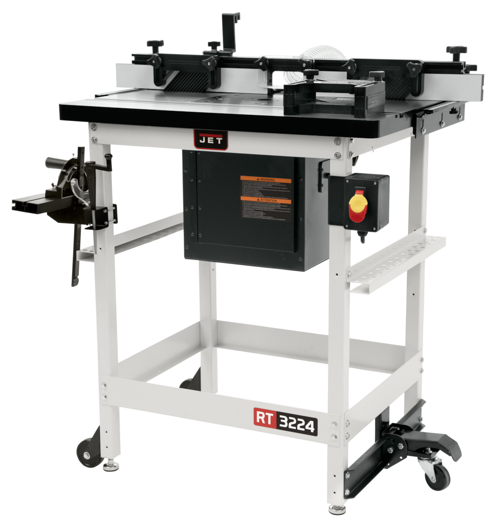 JET JRL-912 Router Lift with Cast Table Kit, 1Ph 120V