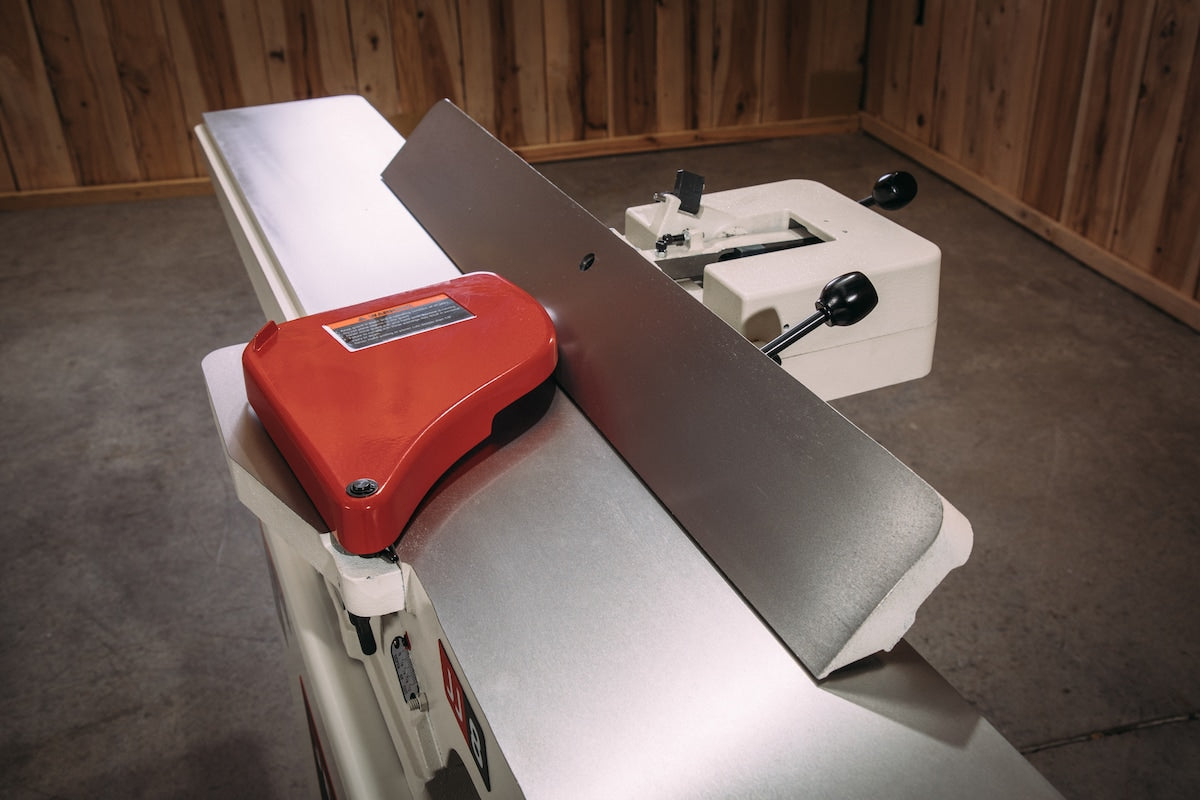 JET JWJ-8HH, 8" Jointer, Helical Cutterhead, 2 HP, 1Ph 230V