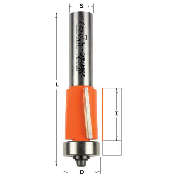 CMT 806.691.11 Flush Trim Bit 3/4" x 1" S=1/2"
