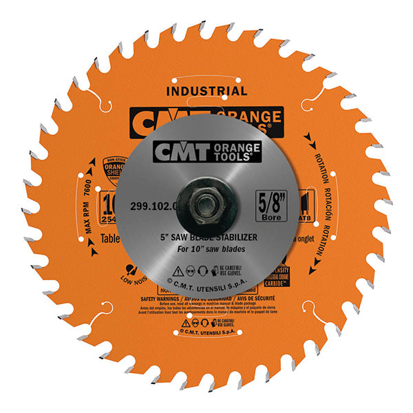 CMT 299.102.00 Saw Blade Stabilizers 5" x 5/8" Bore (2 Pcs)