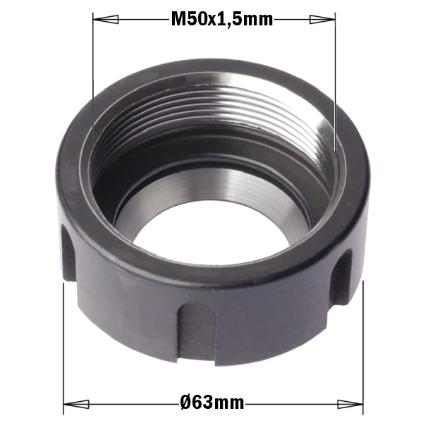 CMT 992.383.01 Clamping Nut M50 x 1.5mm RH