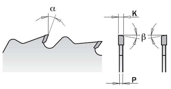 CMT K02406 ITK Contractor Framing/Decking Saw Blade and 6-1/2 X 24 Teeth, 12-Degree ATB with 5/8-Inch Bore