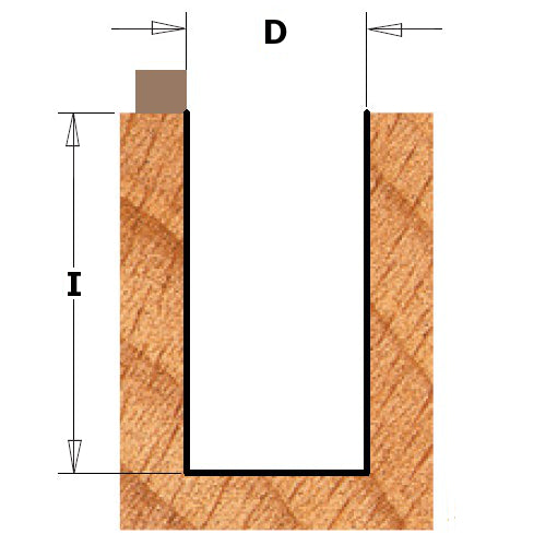 CMT 81120 Contractor Pattern Bit 1/2-inch Diameter 1/4-inch Shank