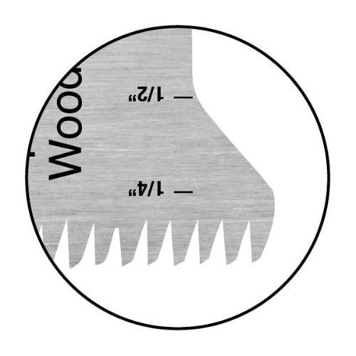 CMT OMF126-X50 1-3/8 in HCS Precision Cut, Japanese Toothing for Wood, Long Life SL, Pack of 50