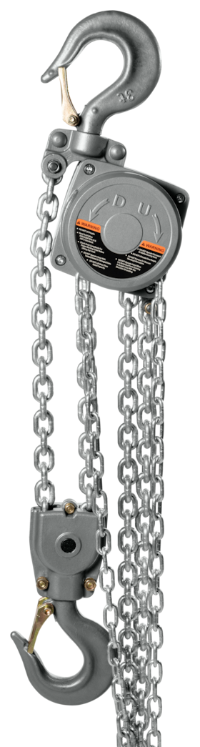 JET 3-Ton Aluminum Hand Chain Hoist with 30ft of Lift AL100-300-30