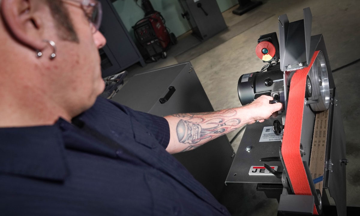 JET SWG-272 Square Wheel Grinder 1HP, 115/230V, Single Phase
