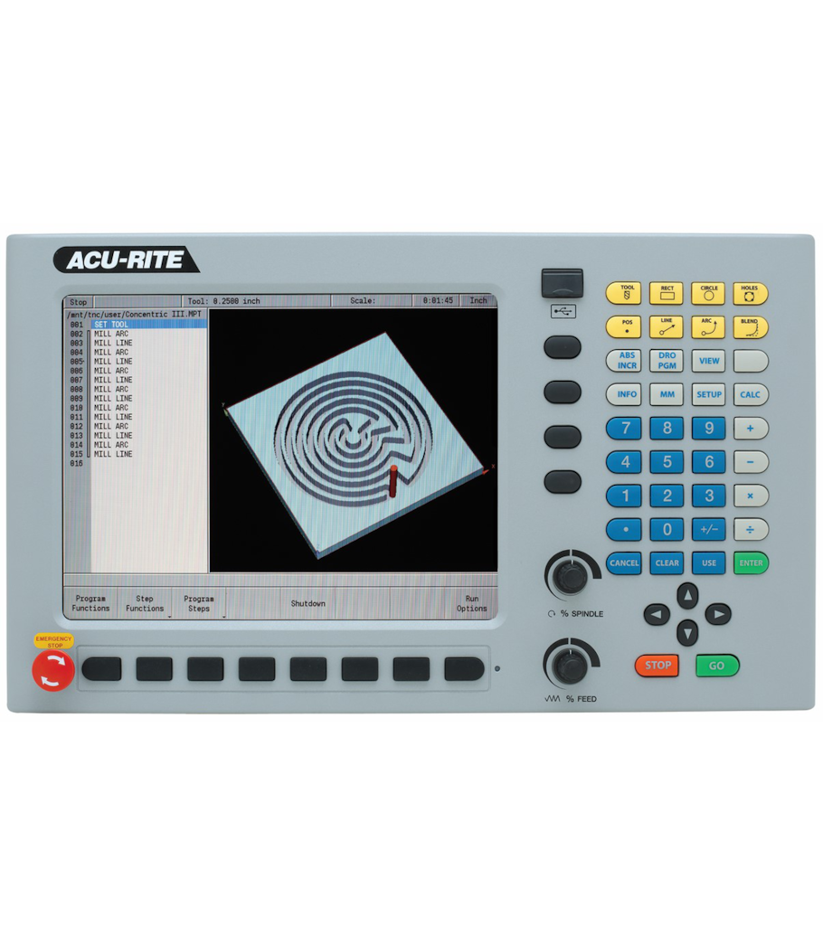JET ETM-949 Mill with 3-Axis ACU-RITE MILLPWR G2 CNC
