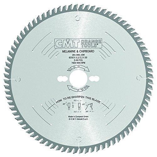 CMT 281.080.10M Industrial Panel Sizing Saw Blade 250 x 30mm T80