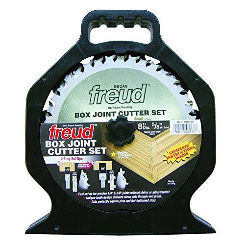 Diablo 8" 20T Box Joint Cutter Set SBOX8