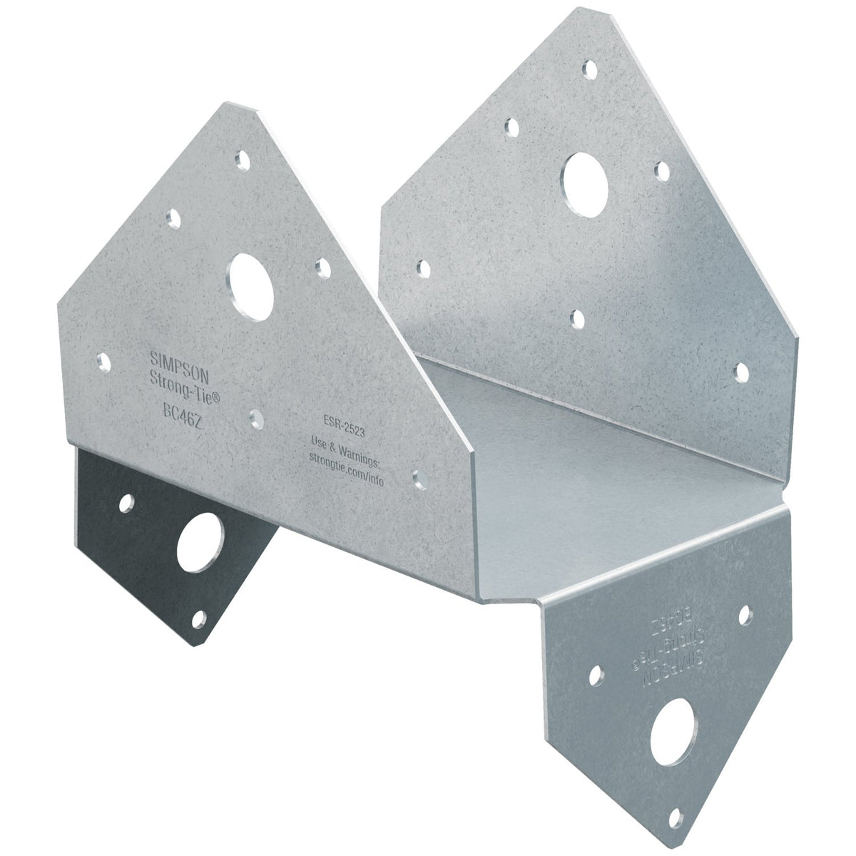 Simpson BC46Z 4x6 Post Cap, Zmax Finish