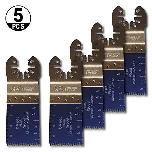 CMT OMM04-X5 1-5/16" Precision Cut Blade Japanese Toothing HCS (5-Pc)