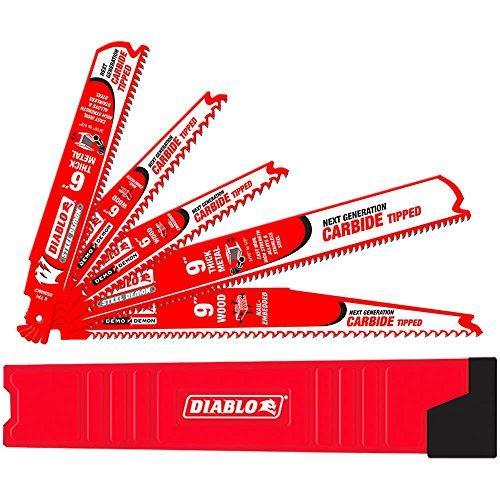 Diablo 5-pc Steel Demon/Demo Demon Recip Saw Blade Set DS005SC